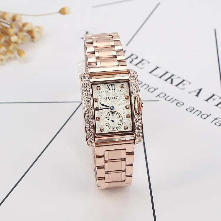 Retro Rose Gold Women's Watch