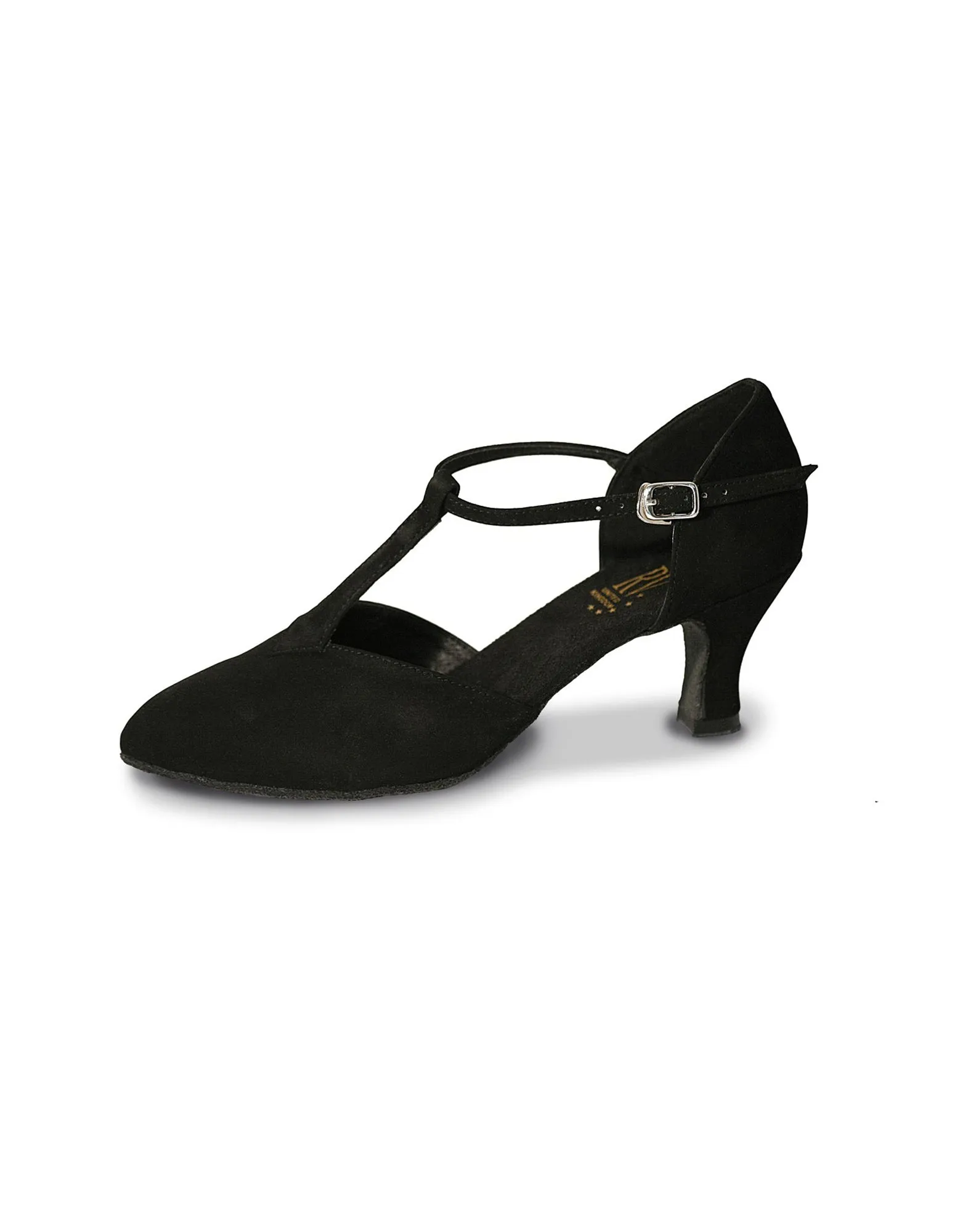 Roch Valley Felicity Black Nubuck Ballroom Shoes