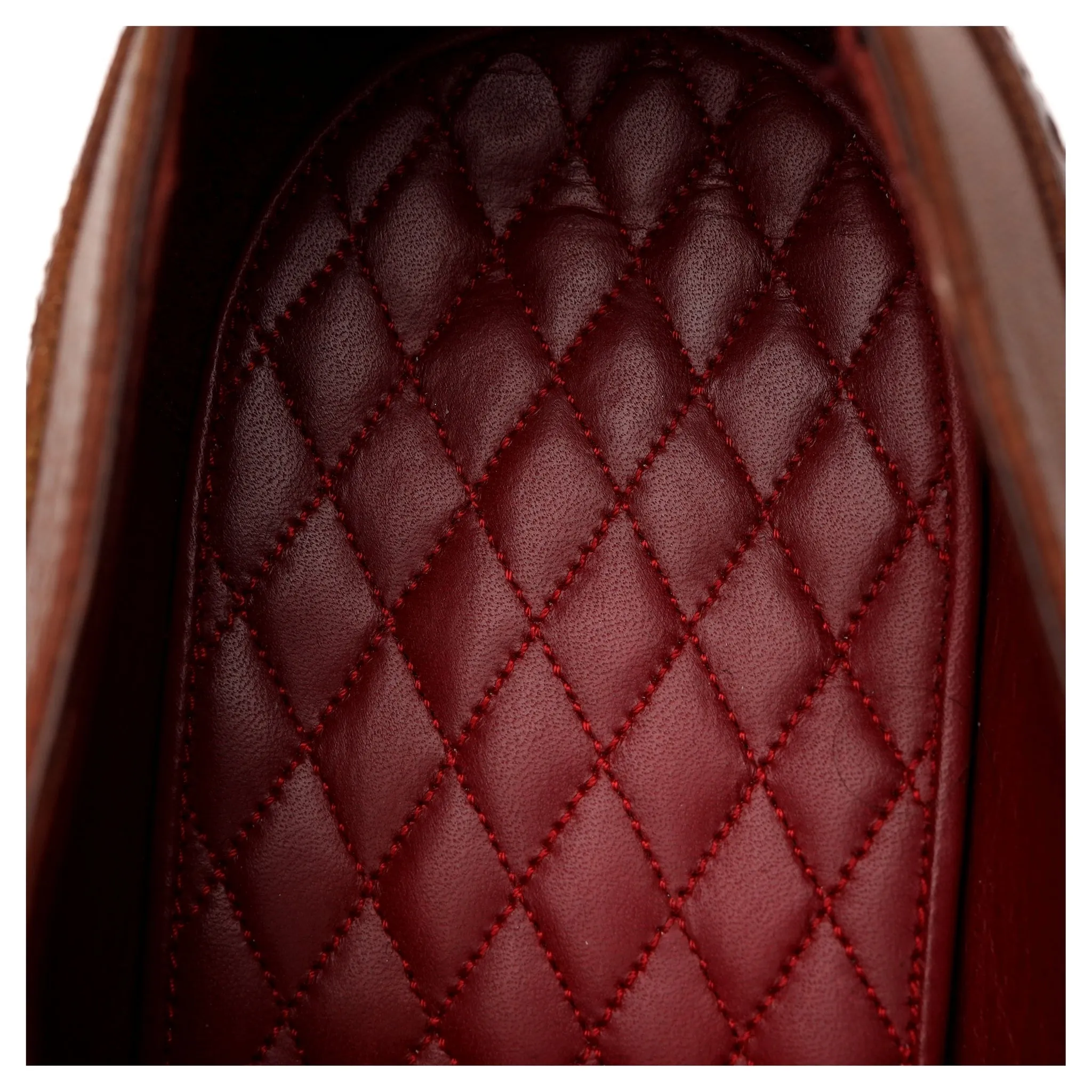 'Romi' Tan Brown Leather Monk Strap UK 8.5