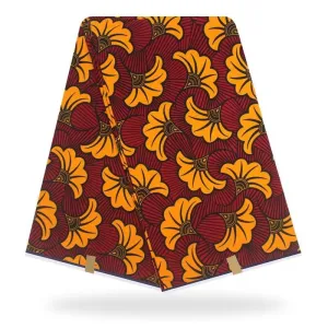 Rose Petal Yellow Holland Printed Cotton