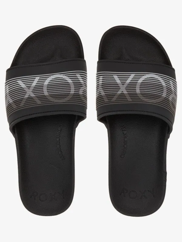 Roxy Womens Slippy LX Slider Sandals