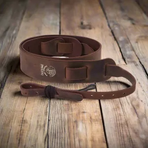 Rustic Leather Deering Banjo Strap