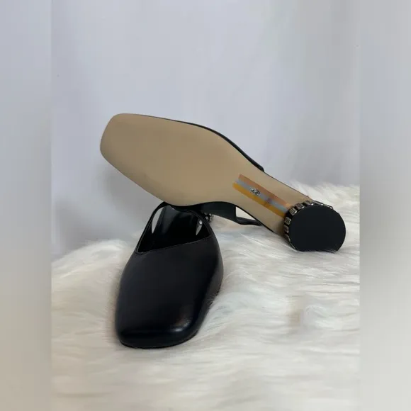 Sam Edelman Terra Gem Slingback Kitten Heel Size 7.5