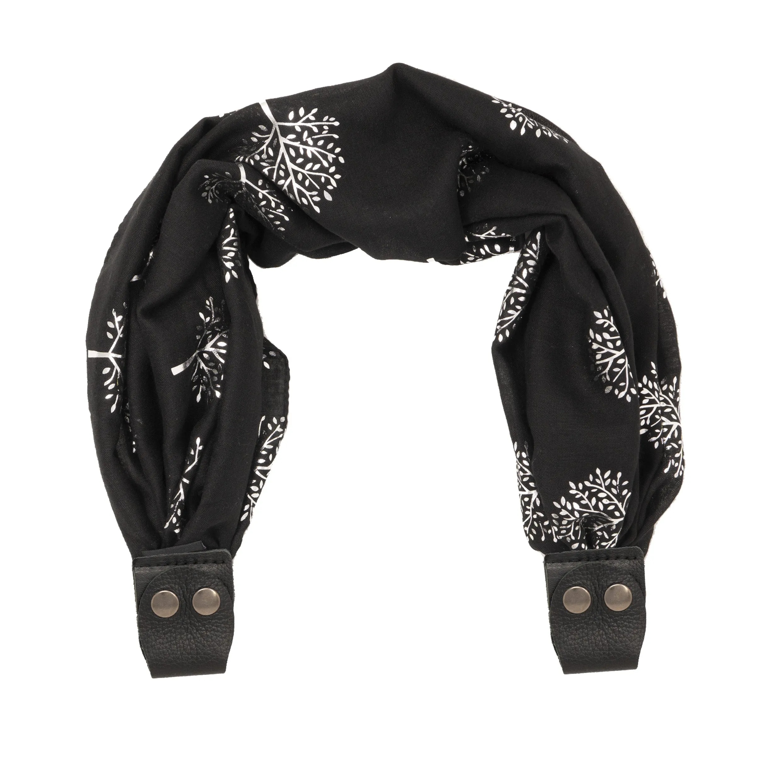 Scarf Edition - Silver Trees