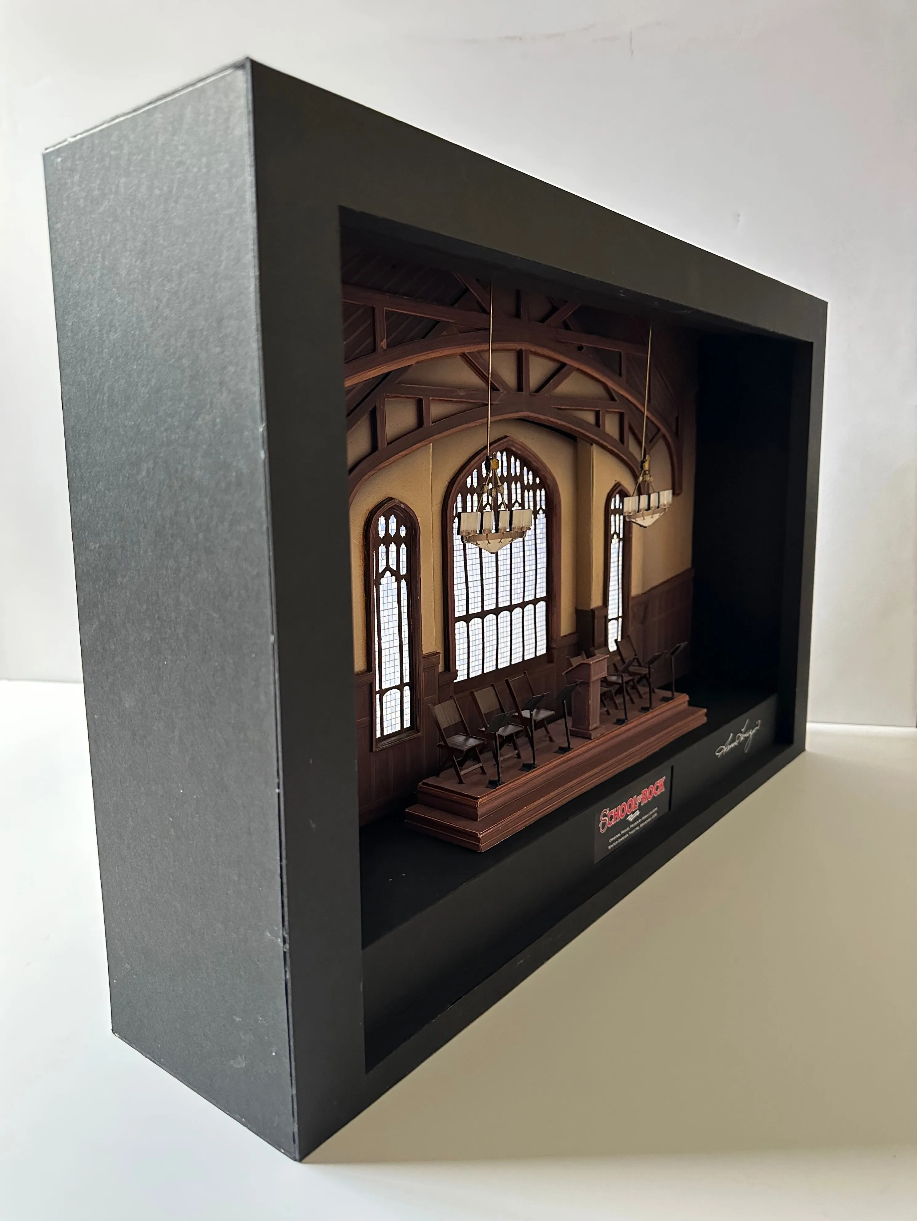SCHOOL OF ROCK  - Assembly Hall Model by Anna Louizos