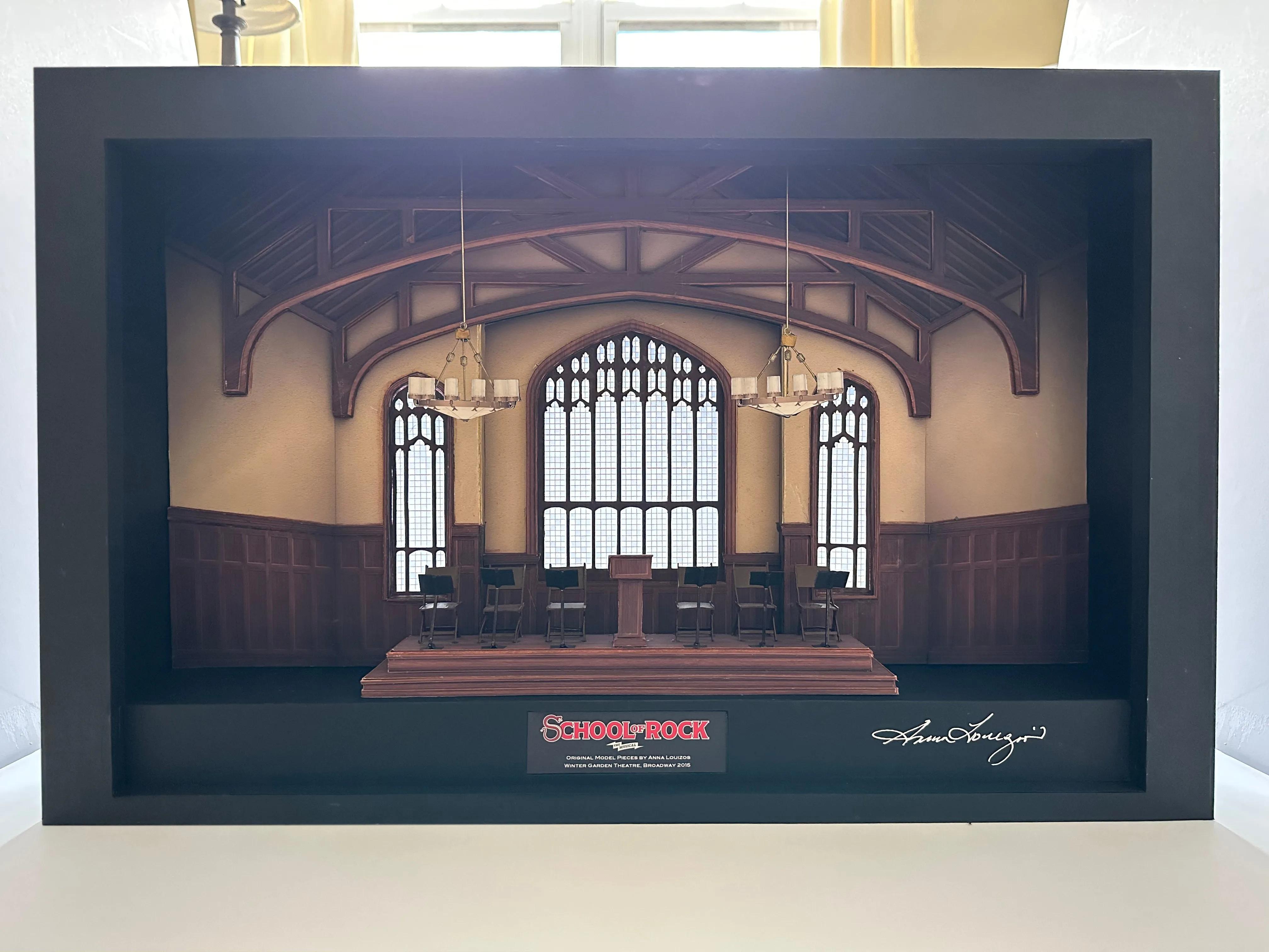 SCHOOL OF ROCK  - Assembly Hall Model by Anna Louizos