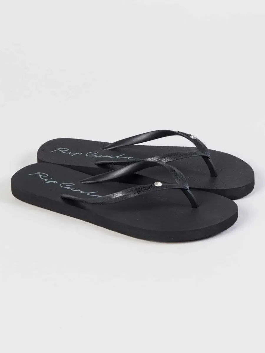 Script Wave Bloom Open Toe