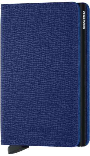 Secrid Slim Wallet - Crisple Blue
