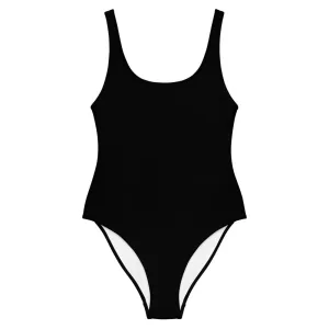 Sexy Black One Piece Swimsuit