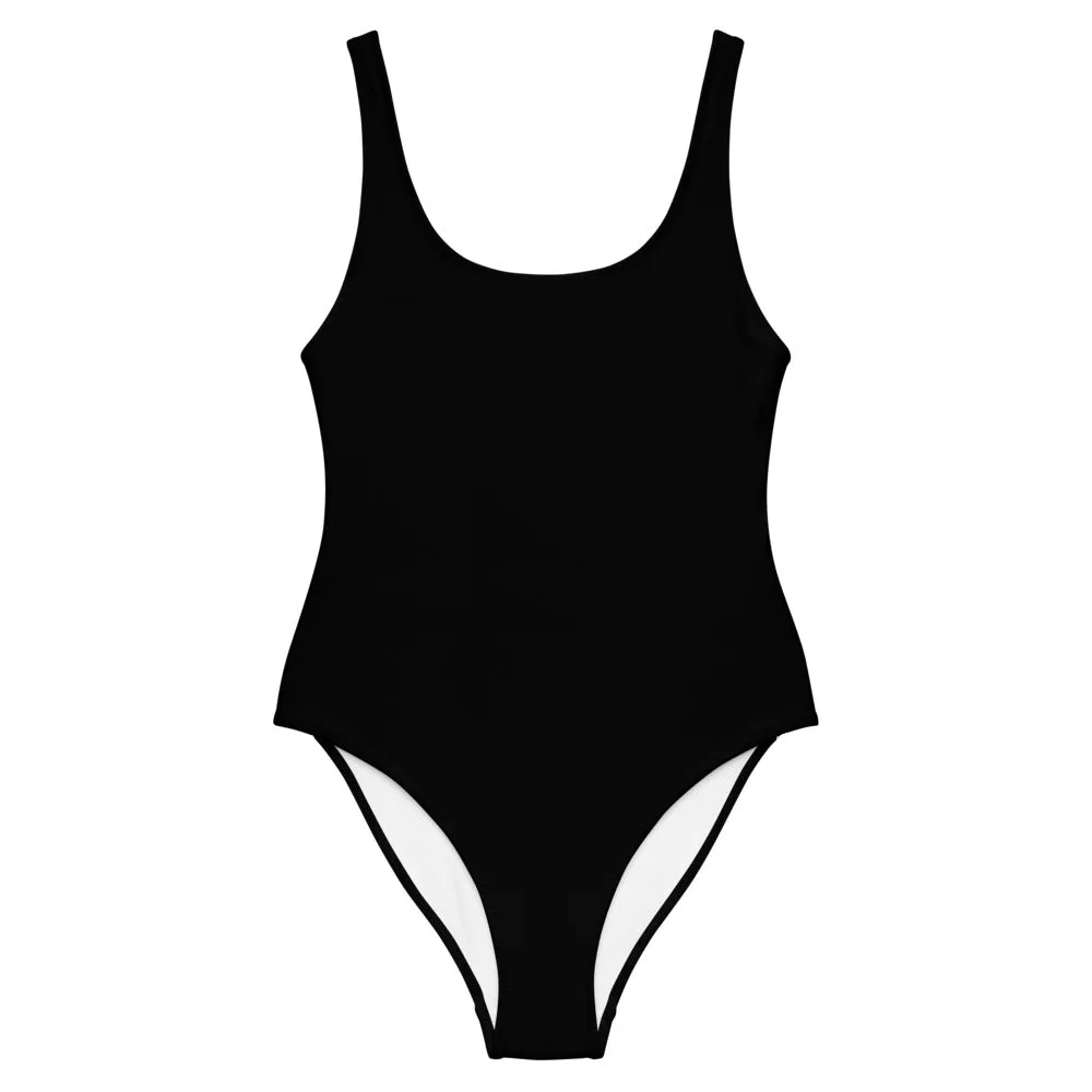 Sexy Black One Piece Swimsuit