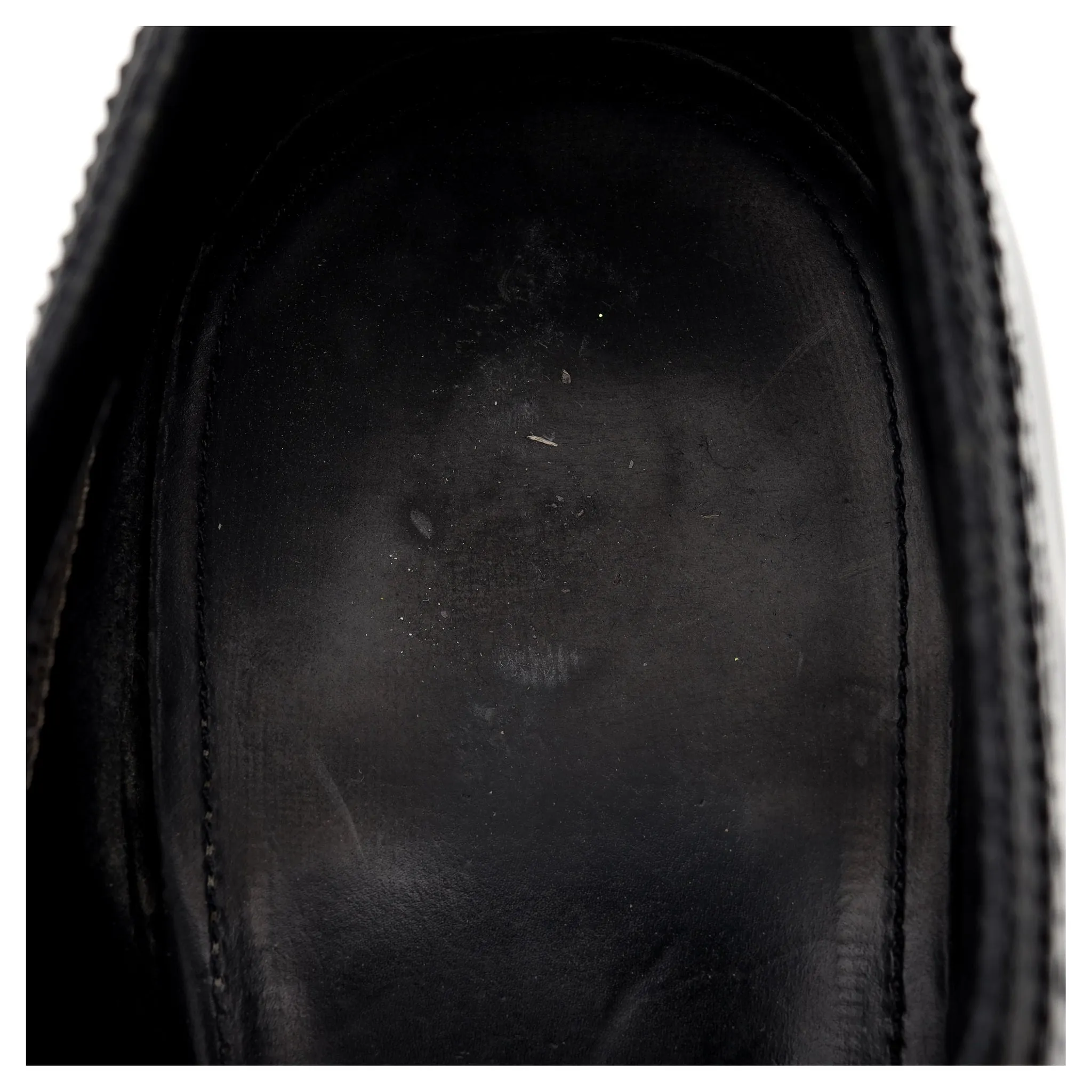 'Shanghai' Black Leather Monk Strap UK 8 F