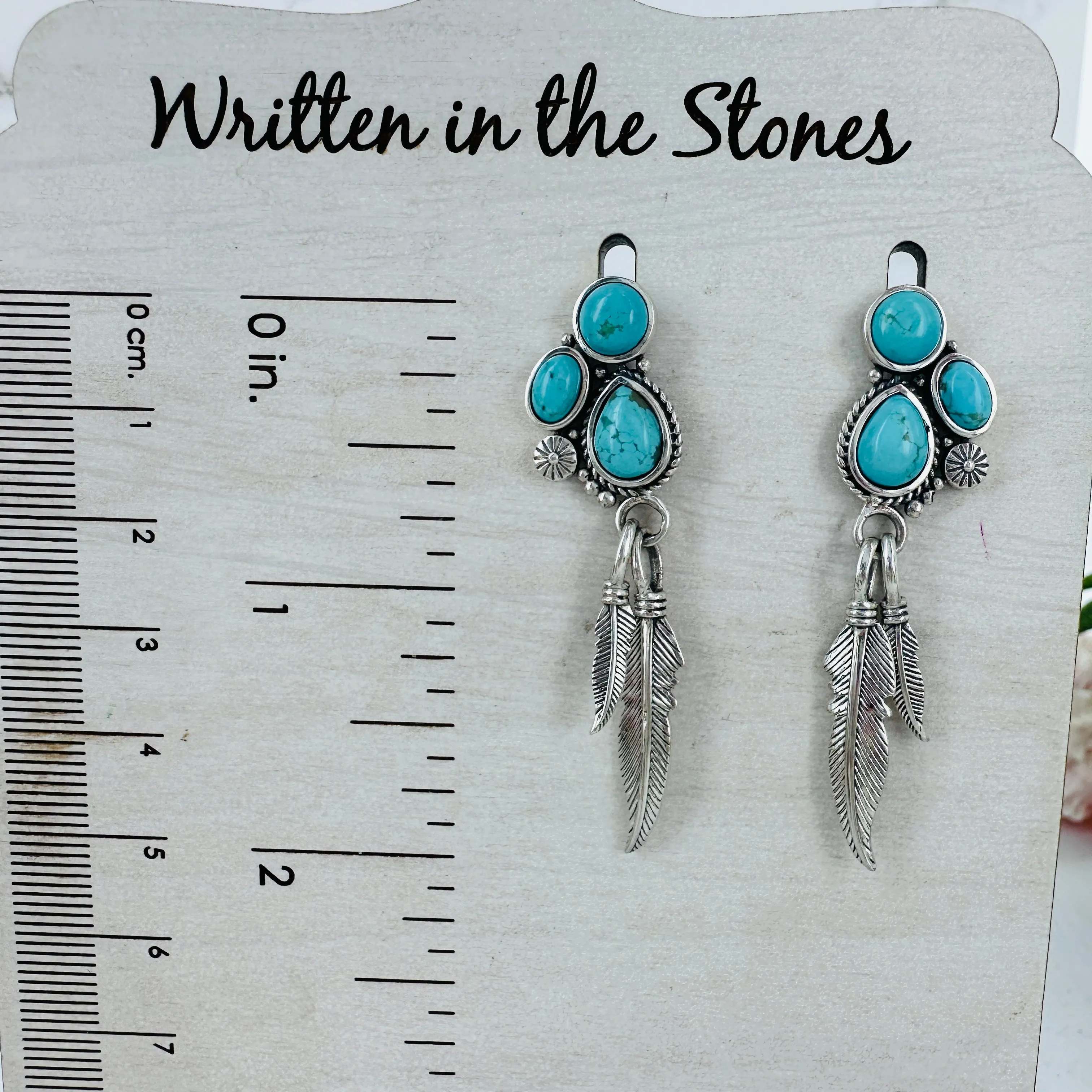 Sierra Nevada Squash Blossom & Earring Set