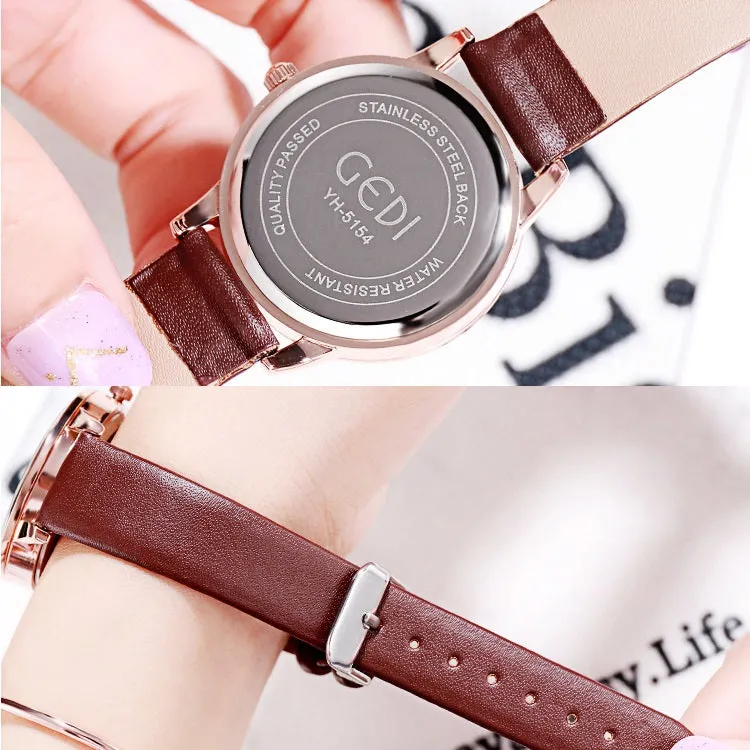 Simple Dial With Scale Women's Watch