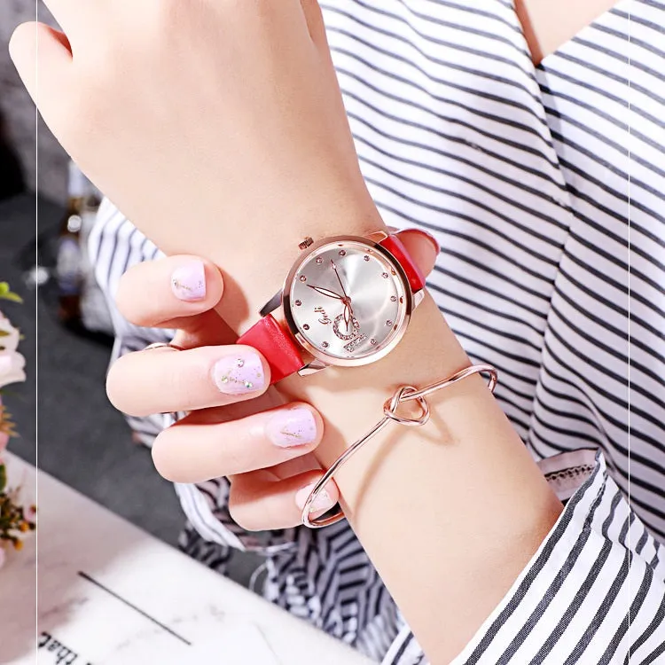Simple Dial With Scale Women's Watch