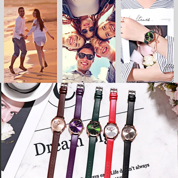 Simple Dial With Scale Women's Watch