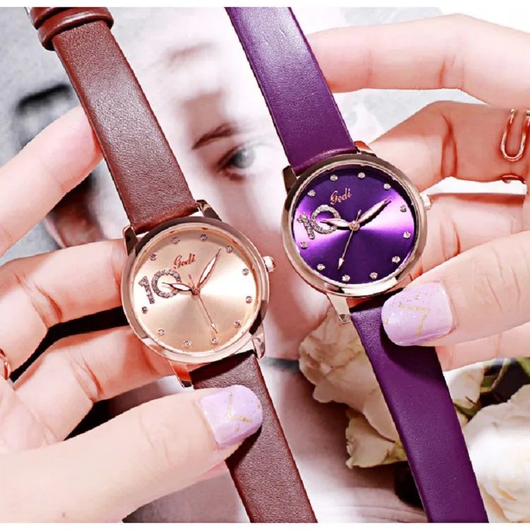 Simple Dial With Scale Women's Watch