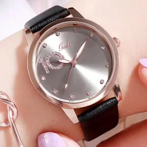 Simple Dial With Scale Women's Watch