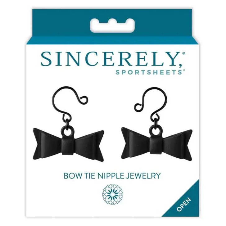 Sincerely by Sportsheets Bow Tie Nipple Jewelry