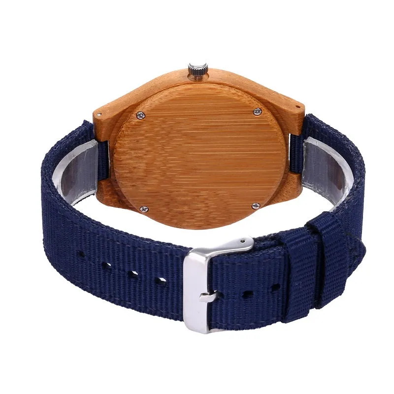 Six Pin Dial Multifunctional Wooden Watch