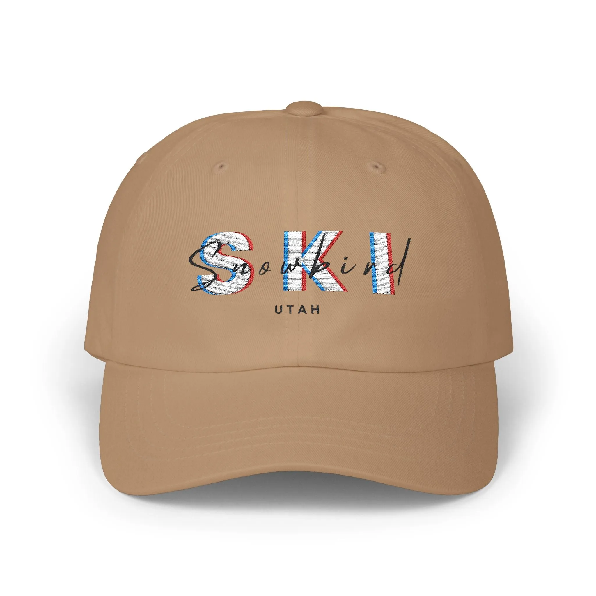Ski Snowbird Utah - Embroidered Baseball Hat