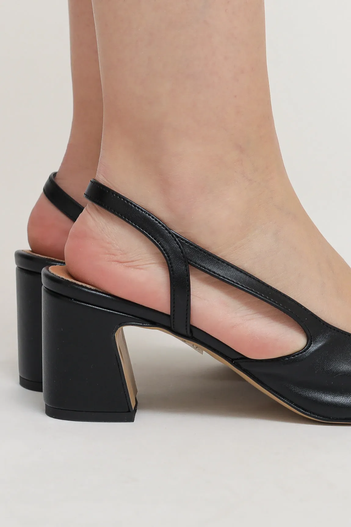 Slingback Bicolor - Burro Nero