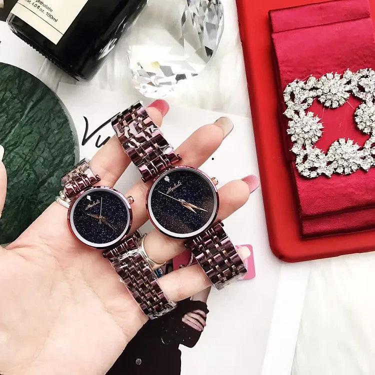 Starry Sky Stainless Steel Women's Watch