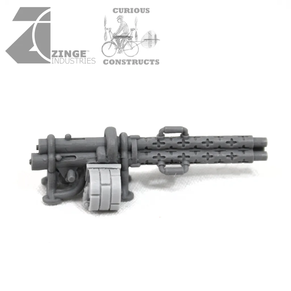 Steampunk Mobile Gun Platform and Gun X 1 - Various