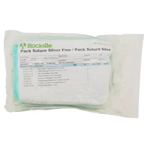 Sterile Suture Pack Including Instruments - Silver