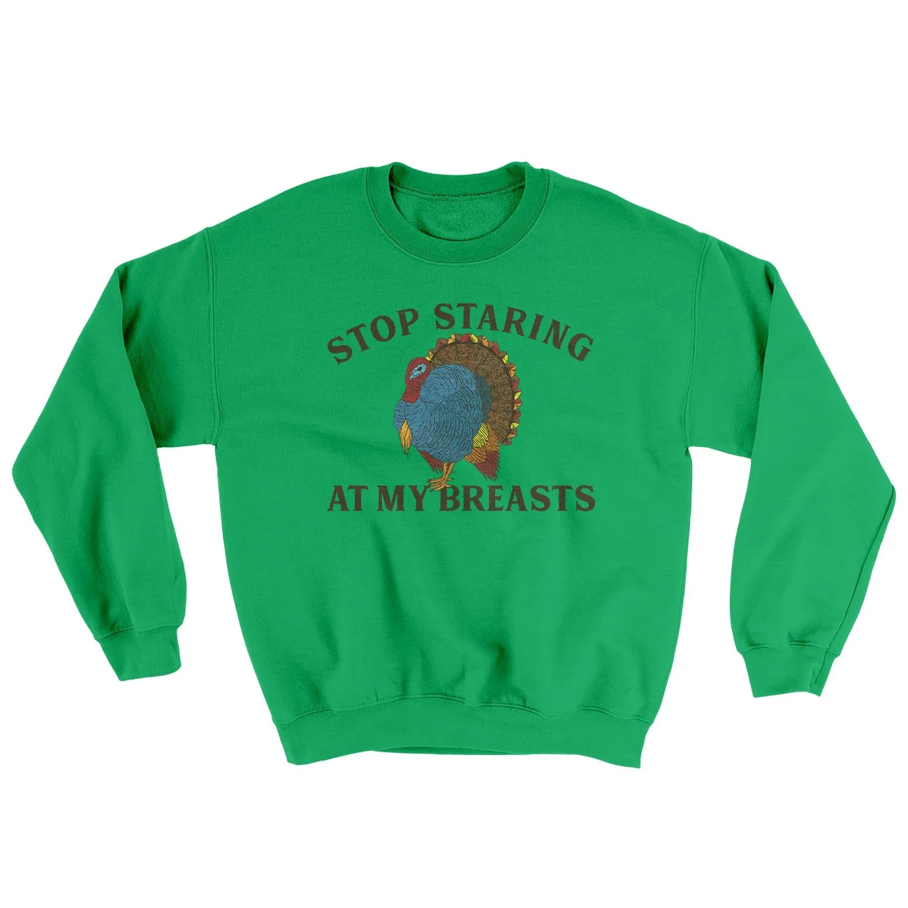 Stop Staring At My Breasts Ugly Sweater