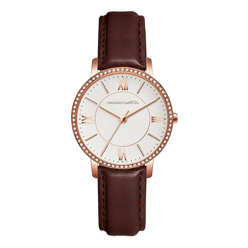 Strarry Sky Dial Waterproof Women's Watch
