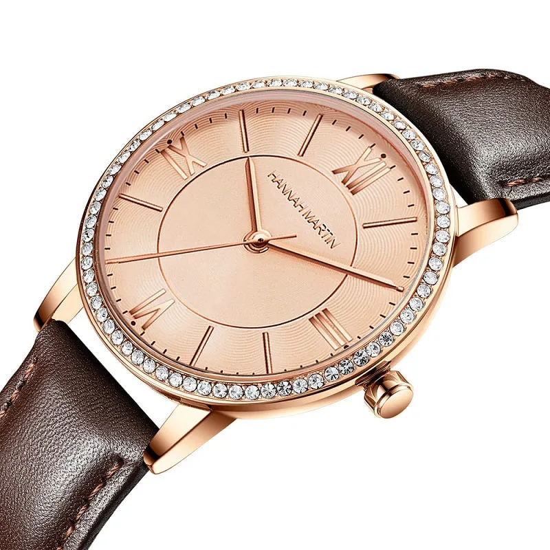 Strarry Sky Dial Waterproof Women's Watch