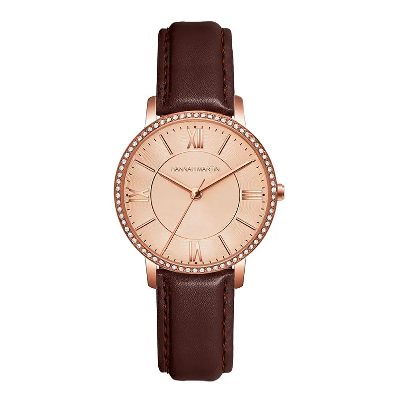 Strarry Sky Dial Waterproof Women's Watch