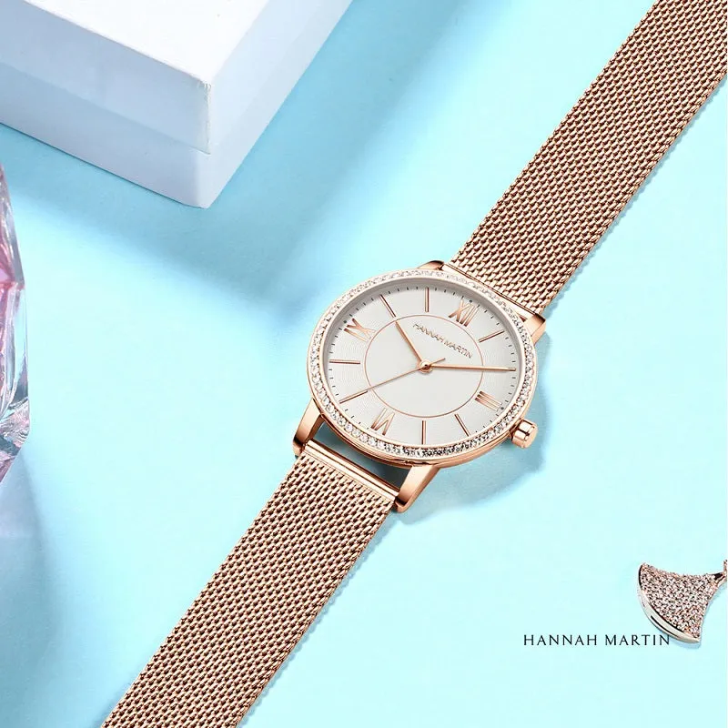 Strarry Sky Dial Waterproof Women's Watch