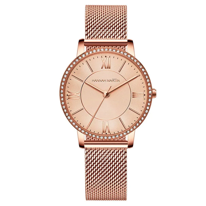 Strarry Sky Dial Waterproof Women's Watch