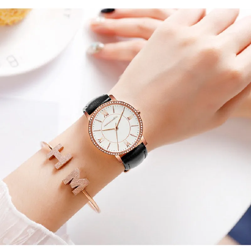Strarry Sky Dial Waterproof Women's Watch