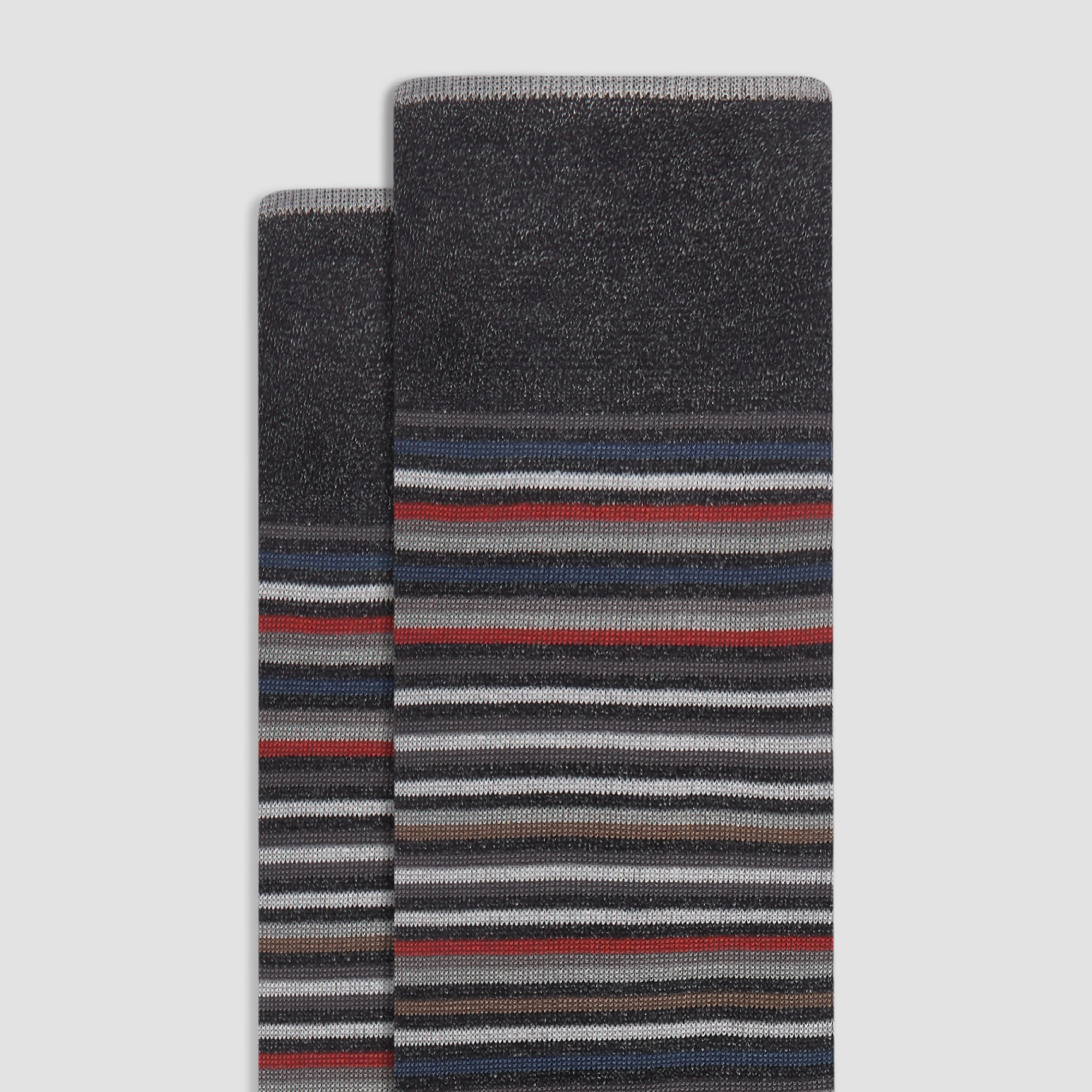 Striped Mid-Calf Socks