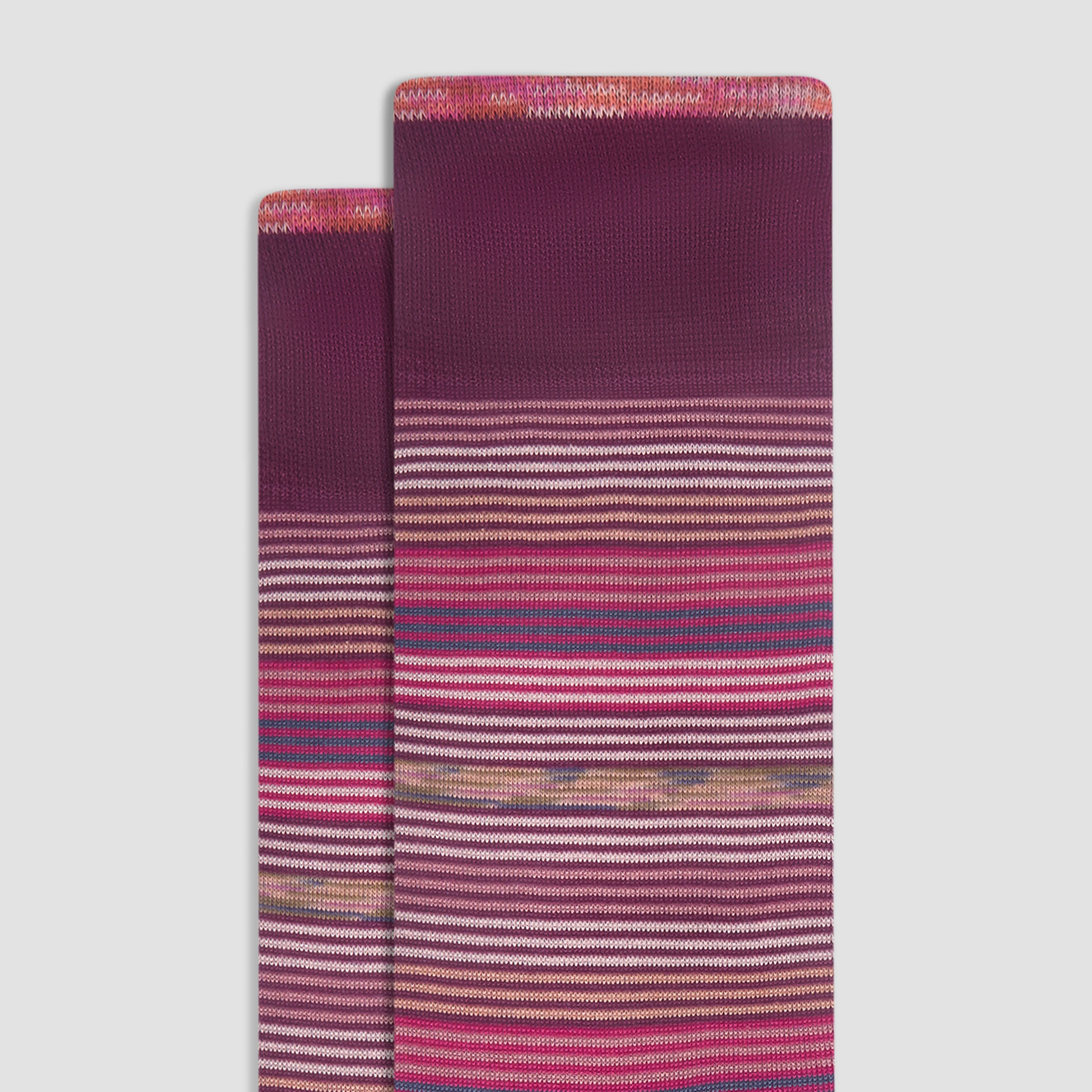 Striped Mid-Calf Socks