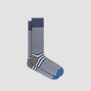 Striped Mid-Calf Socks