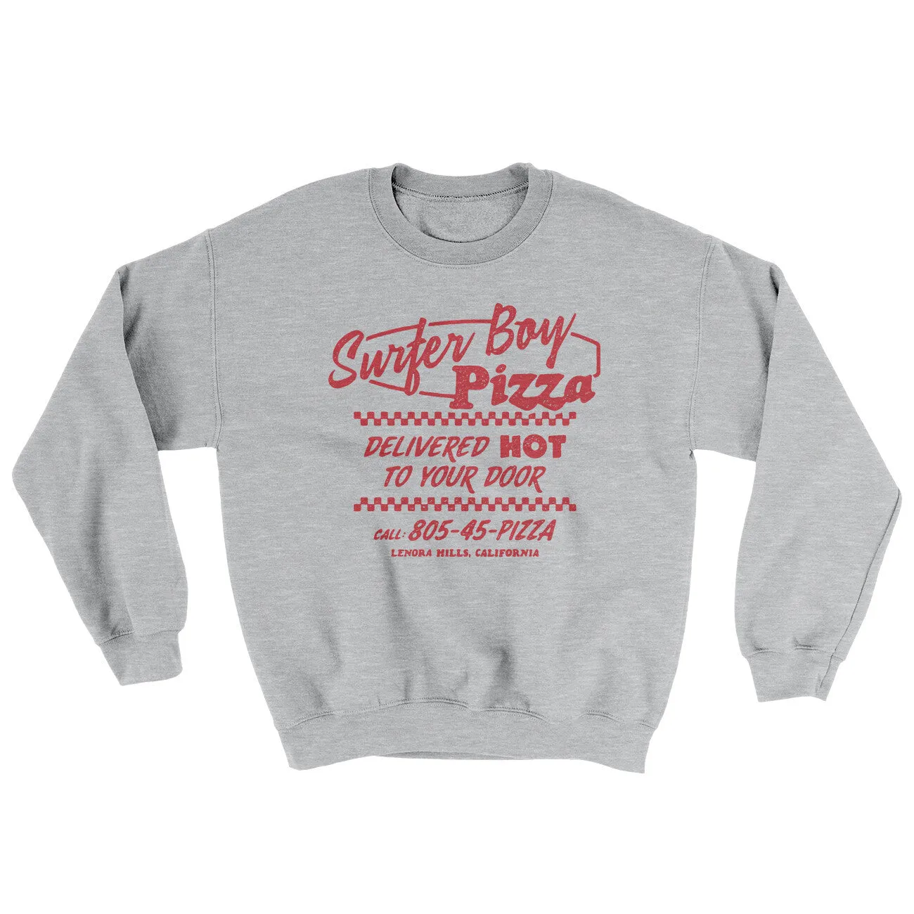Surfer Boy Pizza Ugly Sweater