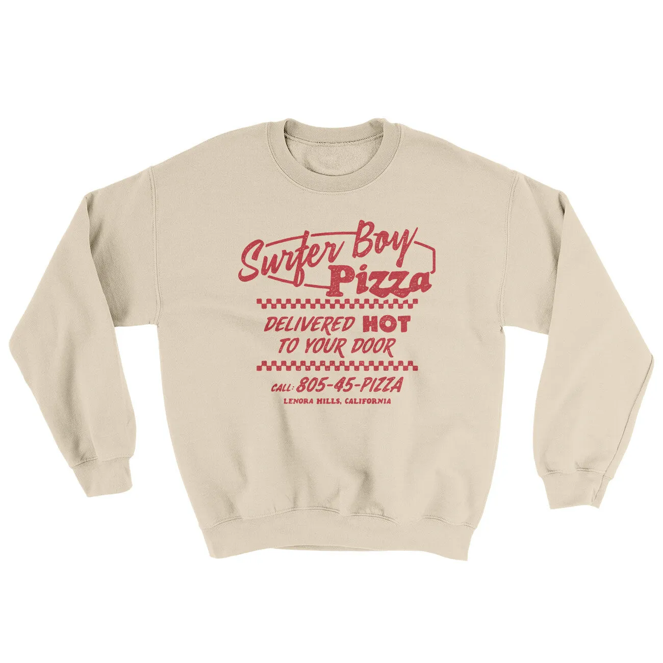 Surfer Boy Pizza Ugly Sweater
