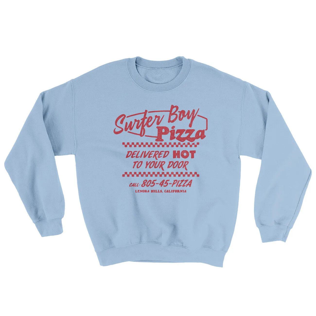 Surfer Boy Pizza Ugly Sweater