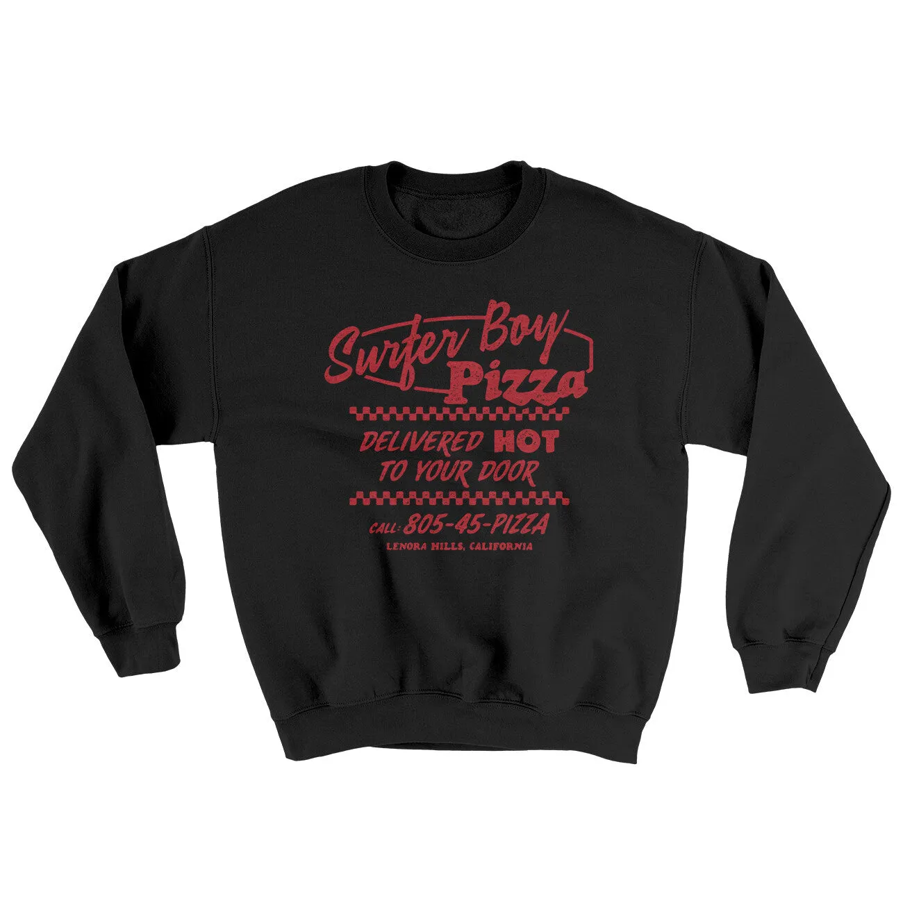 Surfer Boy Pizza Ugly Sweater