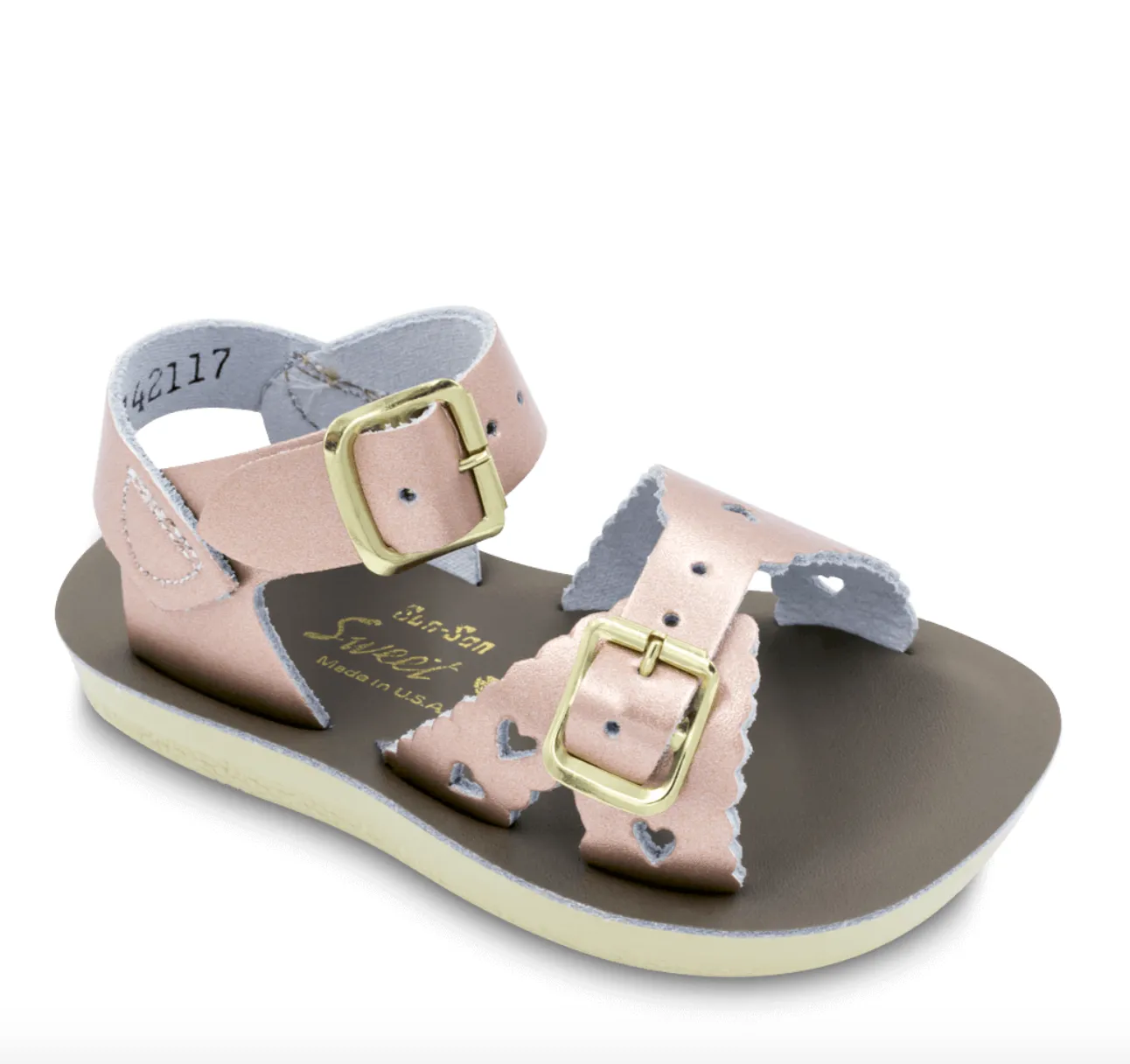 Sweetheart sandal (Rose gold)