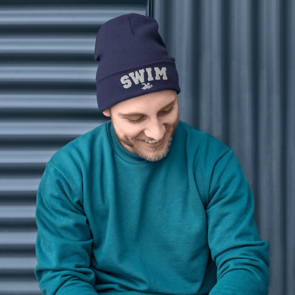 Swim Athletic Embroidered Beanie