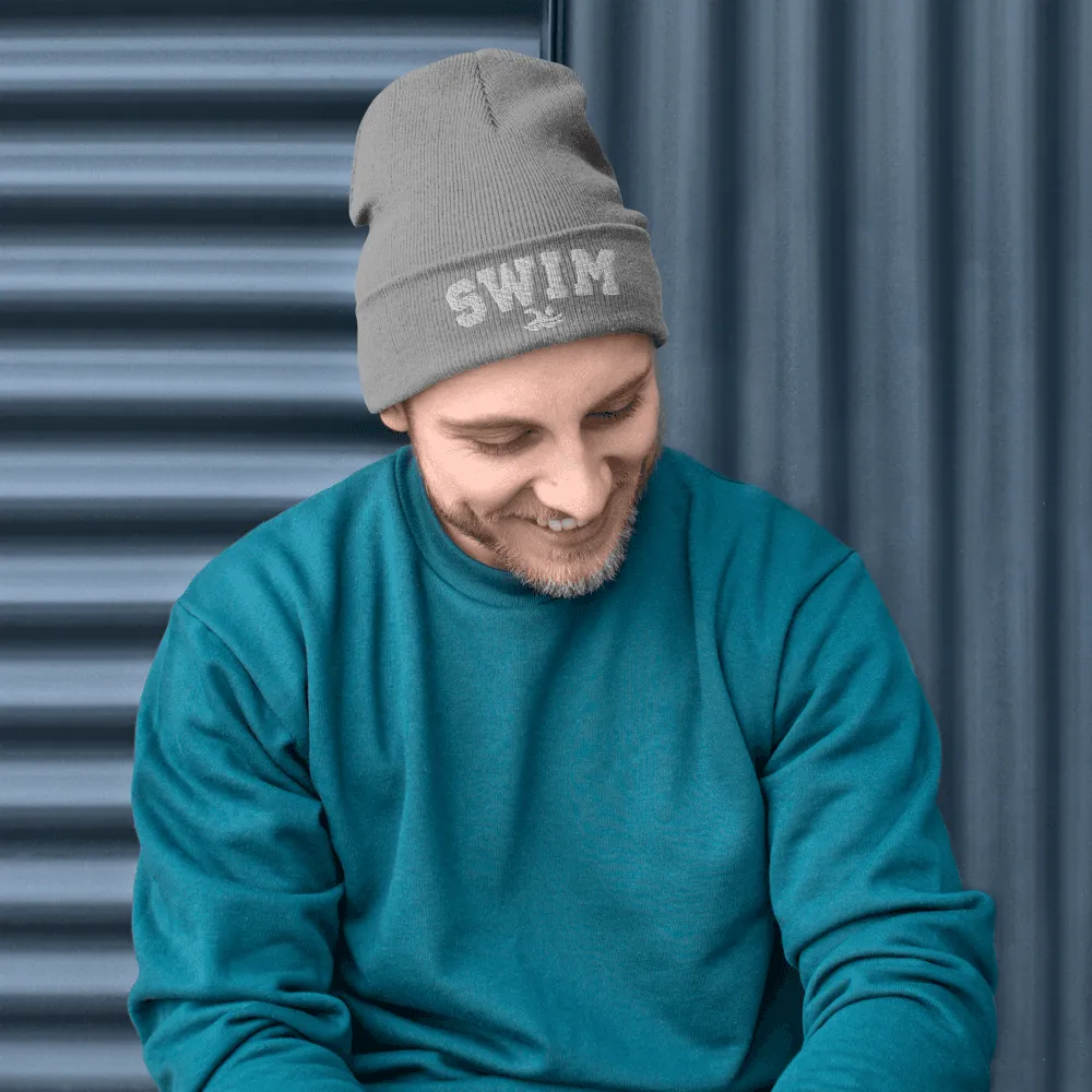 Swim Athletic Embroidered Beanie