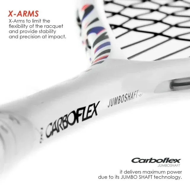 Tecnifibre Carboflex 130 X-TOP V2 Squash Racket