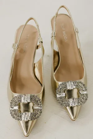 The Betty Slingback Kitten  Heel