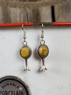 The Callahan Squash Blossom Earrings