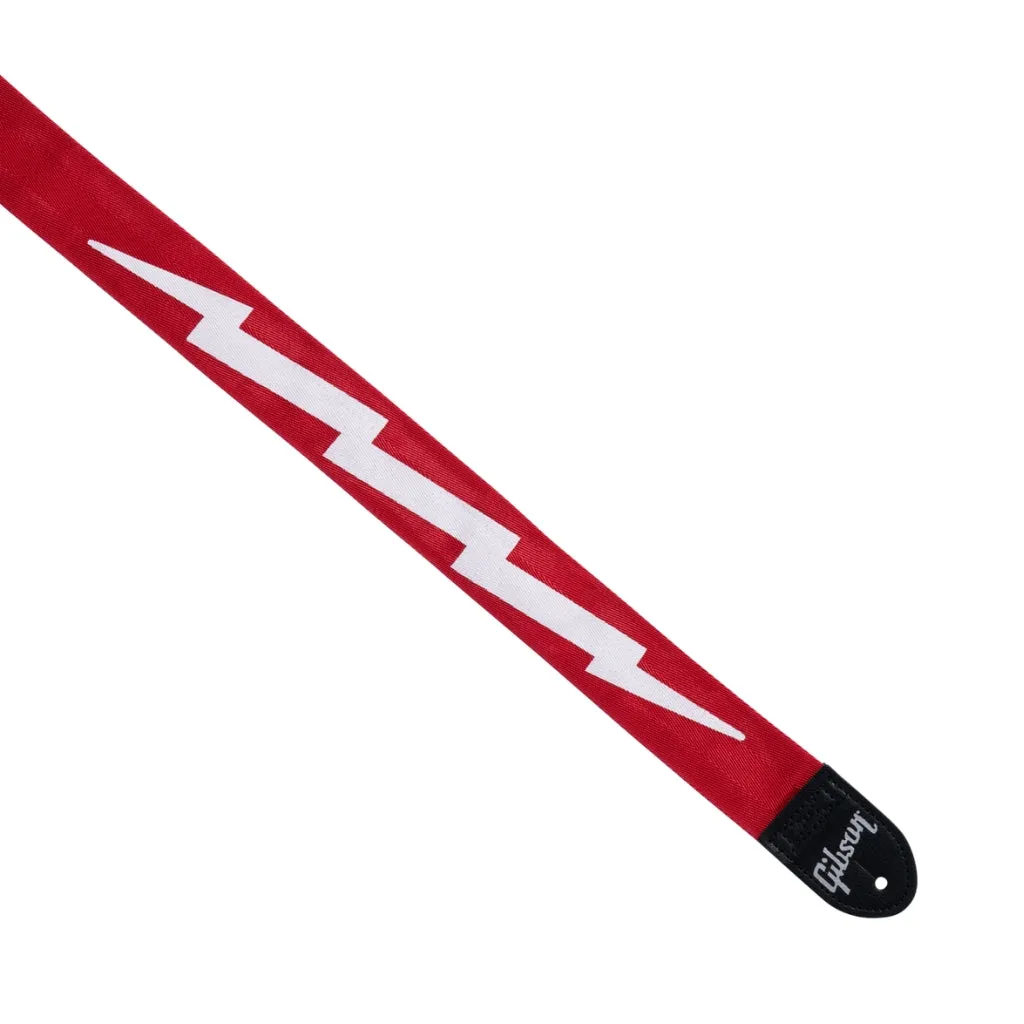 The Lightning Bolt Seatbelt Strap Red
