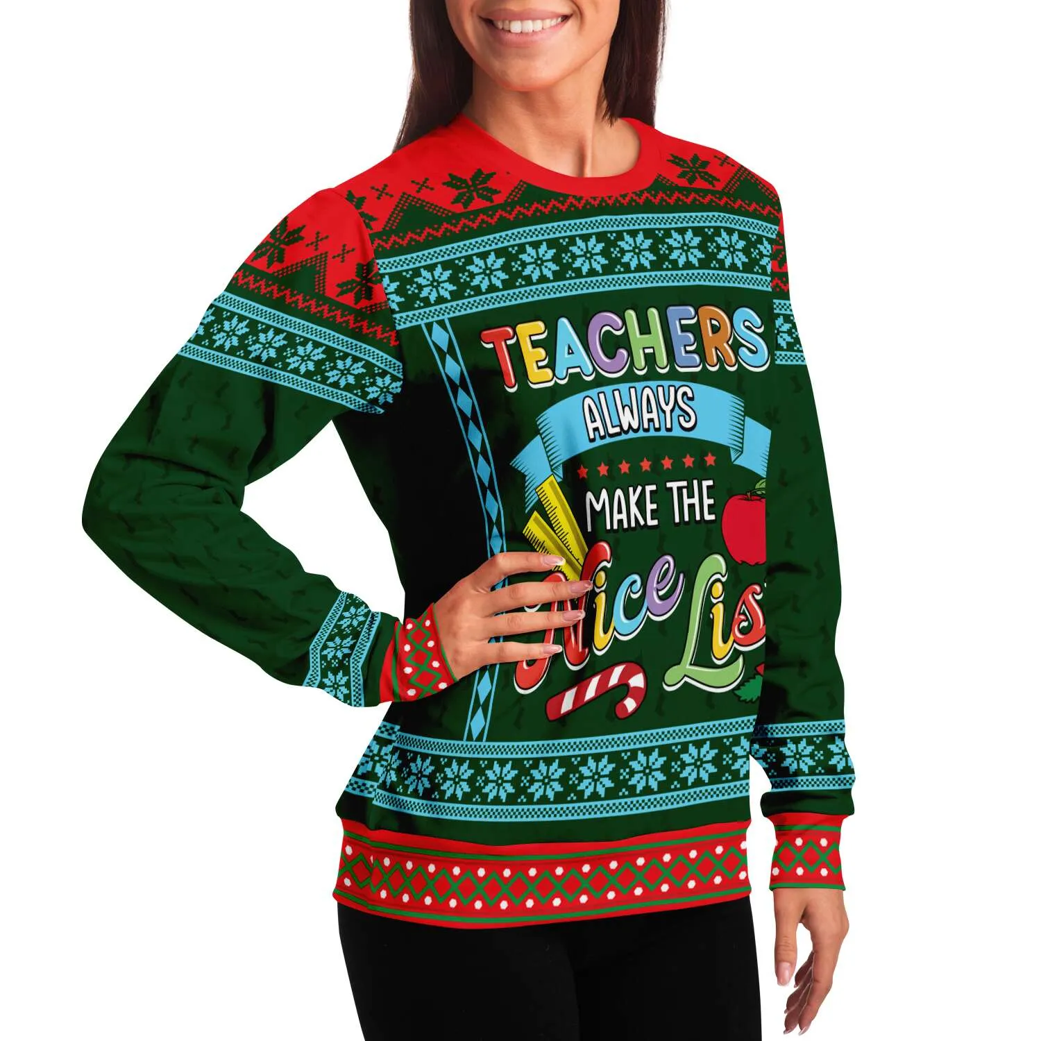 The Nice List - Athletic Sweatshirt
